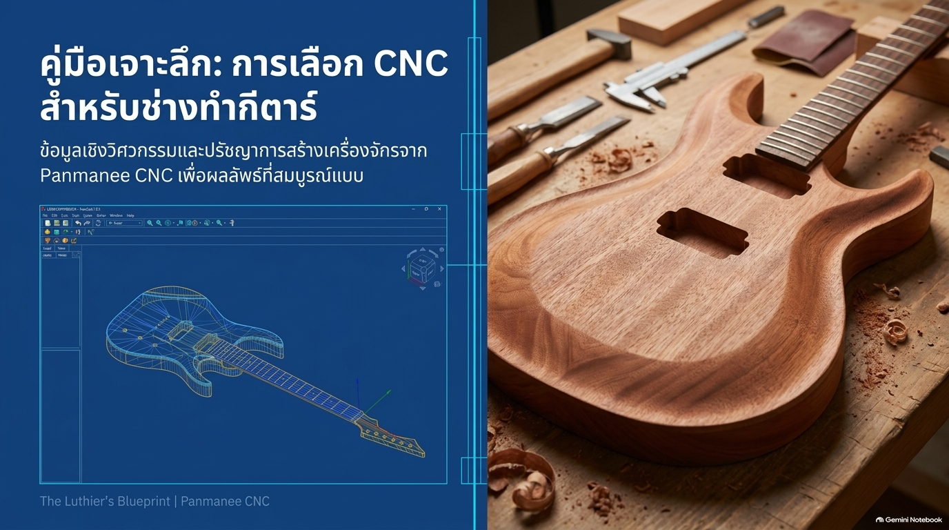 คู่มือเจาะลึก: การเลือก CNC สำหรับช่างทำกีตาร์